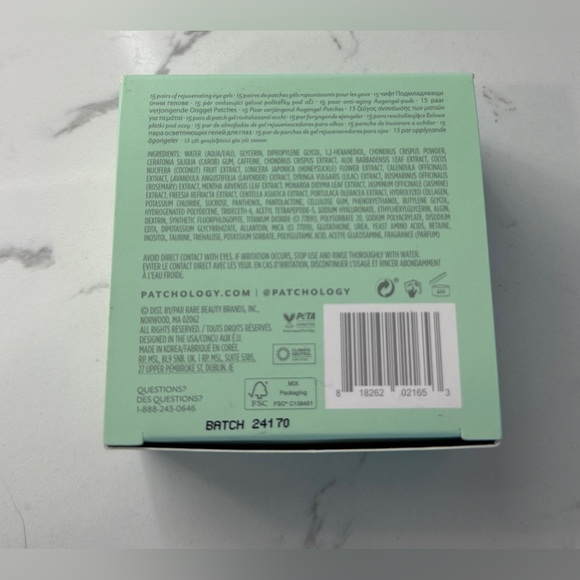 Patchology FlashPatch Rejuvenating Eye Gels | NEW IN BOX | 15 Pairs - Picture 9 of 10